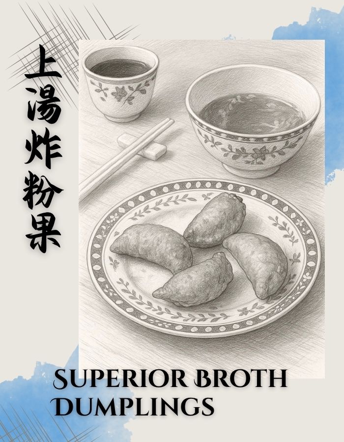 Vanishing Dim Sum - Paper - Superior Broth Dumplings