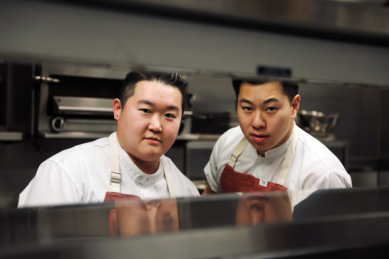 Chef Eva Chin Chef Lucas Sin