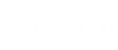 The Keefer Bar The Keefer Bar
