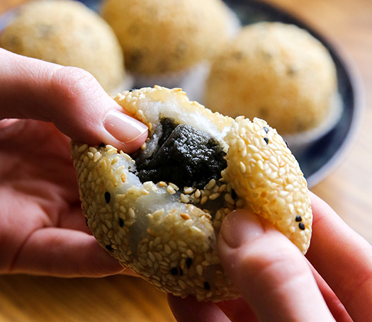 Heritage Asian Eatery Black Sesame Ball