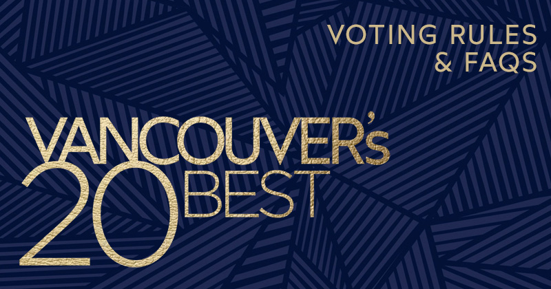 Vancouver's 20 Best and Signature Dish Dining Guide