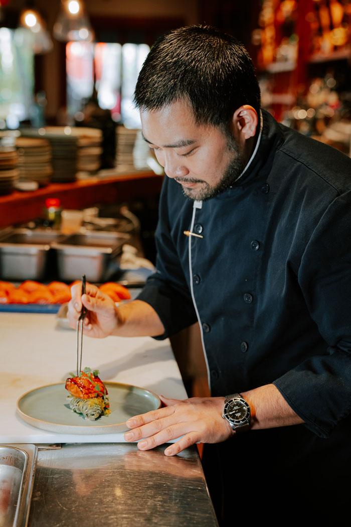 Chef Kevin Lin Okini Chef Kevin Lin Okini