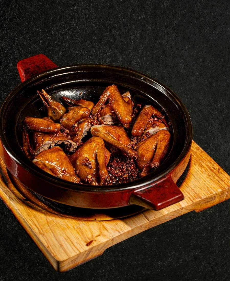 Roast Squab Sichuan Peppercorn Lanxuan Restaurant
