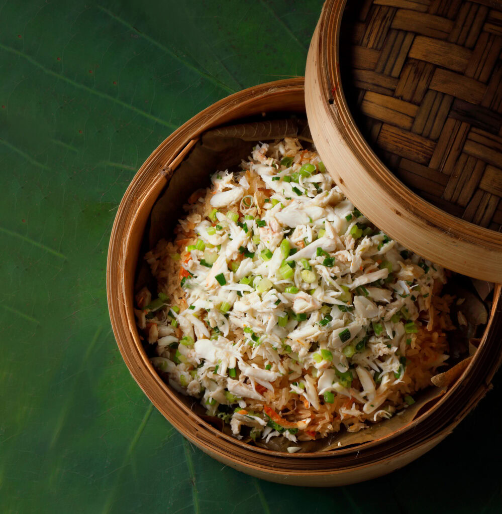 The Chairman Hong Kong Steamed Crab Meat and Sakura Shrimps Sticky Rice 蟹肉櫻花蝦糯米飯 大班樓