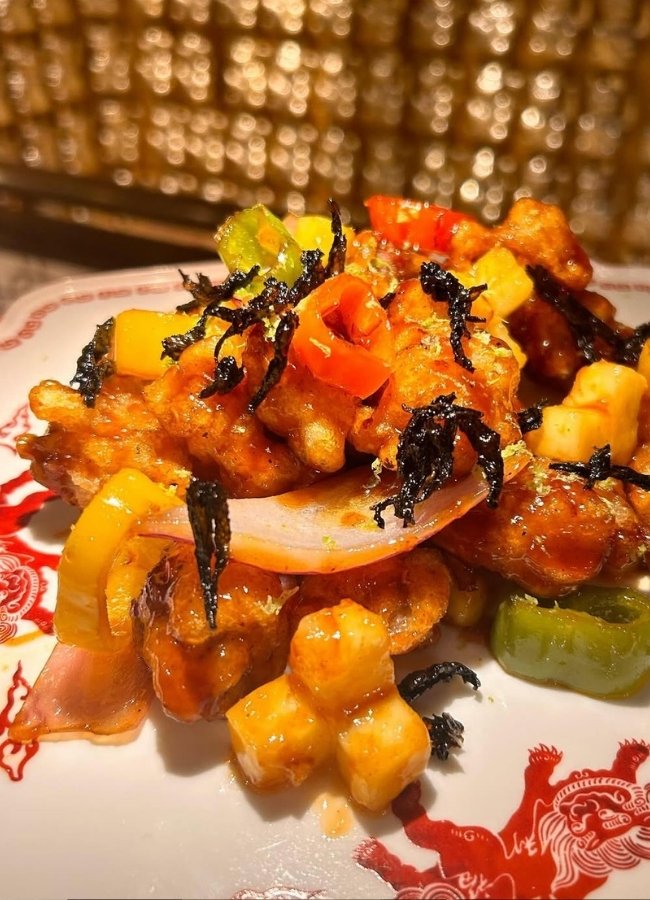 Chef Archan Chan - Ho Lee Fook - Sweet & Sour Kurobuta Pork with Perfume Lemon Chef Archan Chan - Ho Lee Fook - Sweet & Sour Kurobuta Pork with Perfume Lemon
