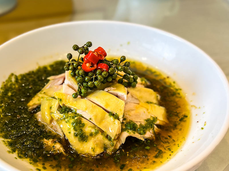 Green Pepper Chicken Xi'An Flavor 椒麻雞 李良记 Green Pepper Chicken Xi'An Flavor 椒麻雞 李良记