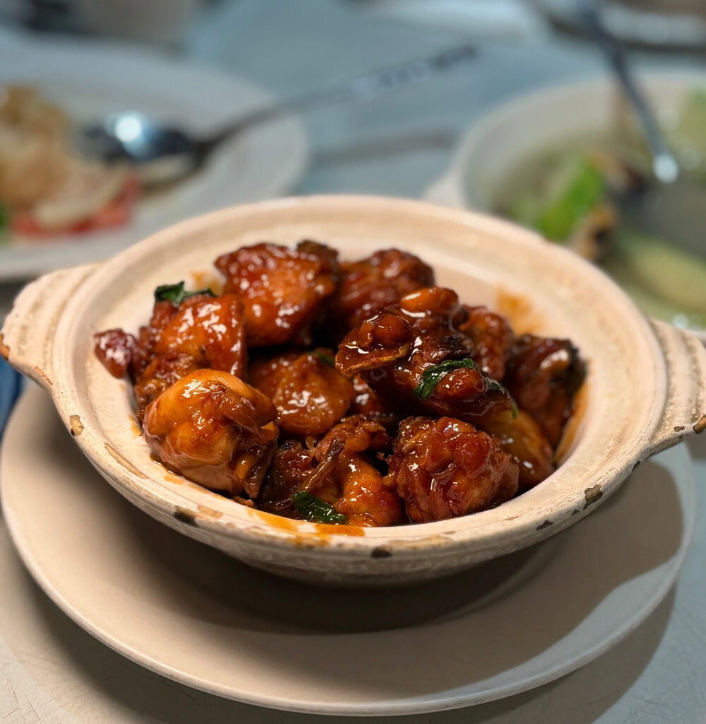 Kalvin's Szechuan Restaurant - three cup chicken