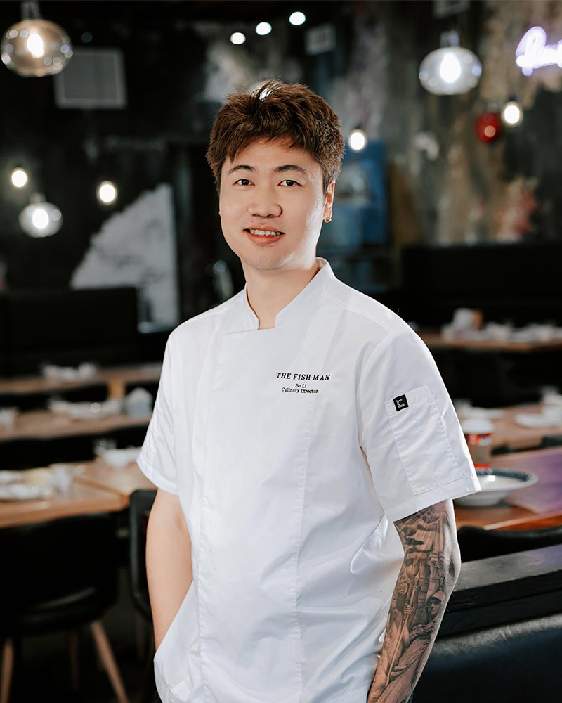 Bo Li, Chef-Owner, The Fish Man Bo Li, Chef-Owner, The Fish Man