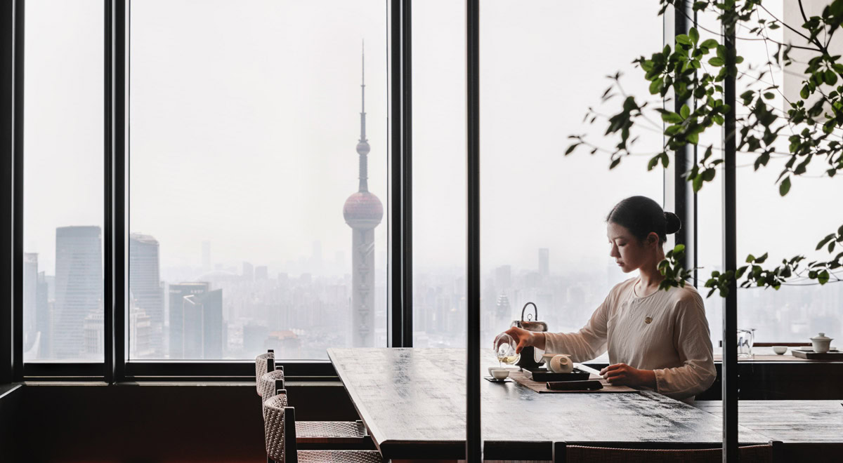 Chinese Tea Pairing: The Next Frontier of Fine Dining Meet the Bund Shanghai Skyline Chinese Tea Pairing