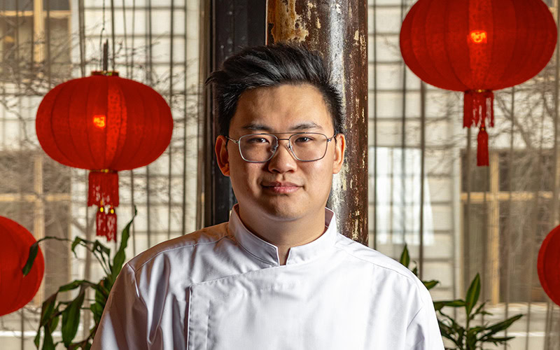 Chef Andersen Lee of Oncle Lee & Oncle Lee Kao, Montreal,