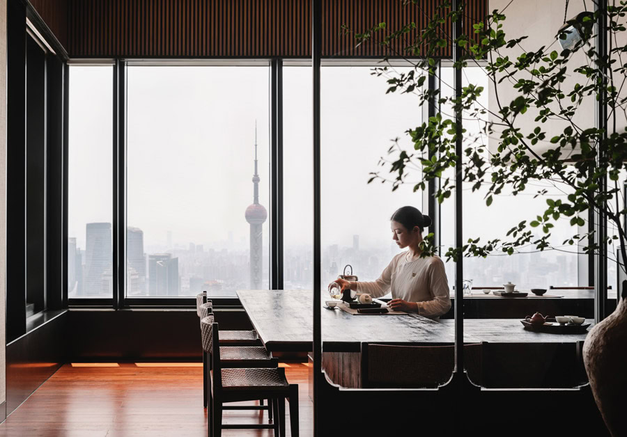 Chinese Tea Pairing: The Next Frontier of Fine Dining Meet the Bund Shanghai Skyline Chinese Tea Pairing